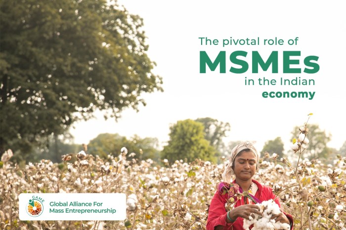 Msmes role indian economy elements along their